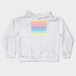 Geodesic Sphere, Rainbow Kids Hoodie